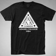 Tri Lambda T-SHIRT tee 80s Revenge of the Nerds booger Fraternity college 1984