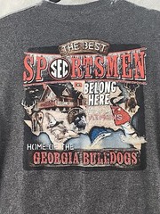 All Conference Shirt Sz XL SEC Georgia Bulldogs UGA Charcoal Gray Sportsmen