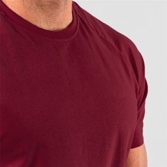 Men’s Fitness Muscle T-Shirt Slim Fit Gym Bodybuilding Short Sleeve