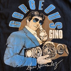 Gorgeous Gino Hernandez T Shirt Lrg Wrestling Vintage Rare
