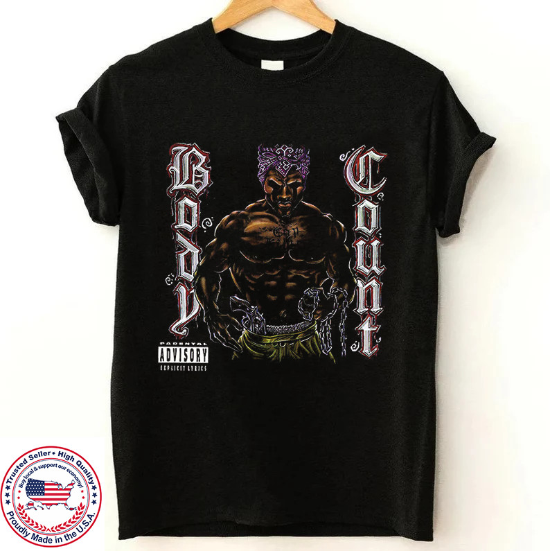 Body Count Band Ice T Unisex Cotton T Shirt Full Size S-5XL