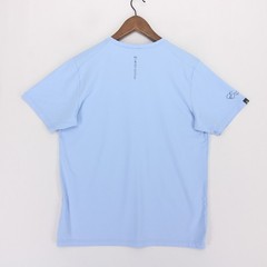 For Horses T Shirt Mens M Sky Blue Equestrian Italy Technical Limited Edition