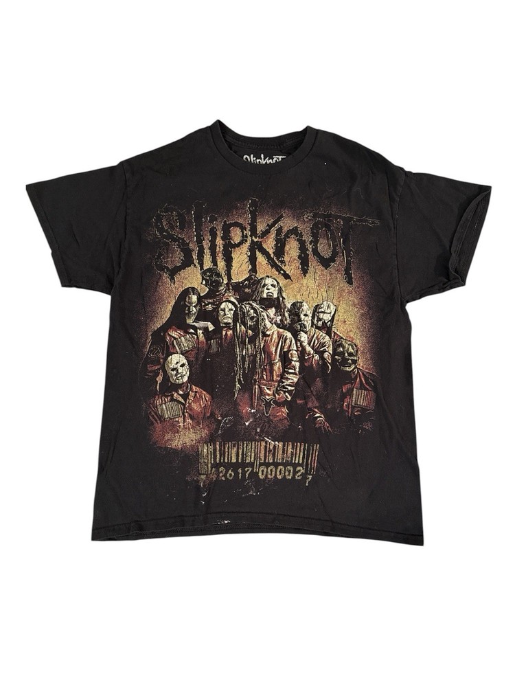 Slipknot 2025 Tour T-Shirt Double Sided Band Graphic Y2K Cotton Tee Unisex L