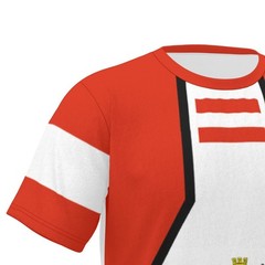 New Austria Coat Of Arms flag All-Over Print Men’s O-Neck T-Shirt