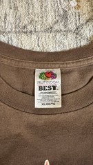 Vintage Fruit of the Loom Brown Gnome Graphic T-Shirt