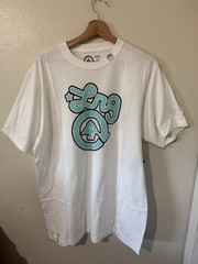 Brand New LRG Logo Tee Baby Blue Size Large