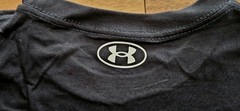Under Armour Men’s T-Shirt Short Sleeve Athletic UA Logo Graphic Cotton Shirt L.