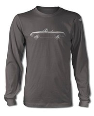 MG MGB MKIII Convertible T-Shirt – Long Sleeves – Side View
