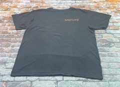 Salt Life Shirt Adult M Black Pocket Fishing Beach Casual Outdoor Tee Mens