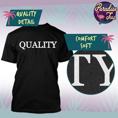 Hanes 5180 Men’s T-Shirt – Custom Print – Add Any Text – Personalized Tee