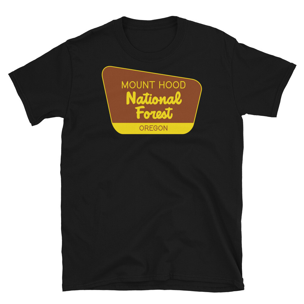 Mount Hood National Forest Oregon Short-Sleeve Unisex T-Shirt