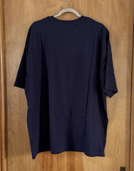 Asos Design Mens Oversized T-Shirt With Palm Springs Graphic Navy Blue Sz XL NEW