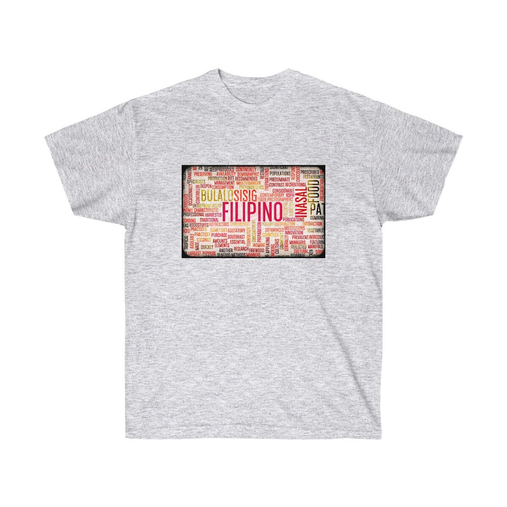 Philippines Filipino Food Text T-Shirt