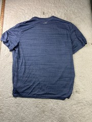 bcg Men’s T-Shirt XL Blue Heather Polyester Crew Neck