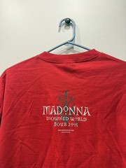 Vintage Madonna 2001 Band Tour Tee Shirt Mens XL Box Logo ( See Pics )