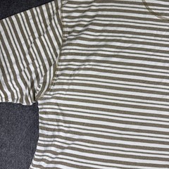 G.H. Bass & Co. Shirt Mens Large Striped Crew Neck Comfortable Casual Top VTG