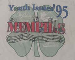Vintage 4-H Youth Issues ’95: A 4-H Congress Memphis, TN T-Shirt- Adult Size L