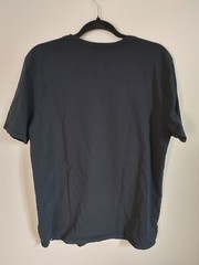 Sz Large Jordan Bred Nike Daily Essentials Sneaker head Men’s Black T-Shirt