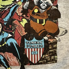 Marvel Comics Graphic Gray Men’s Short Sleeve Tee Size Large
