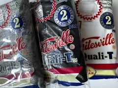 WHITESVILLE 2-PACK T-SHIRT White/Black/Navy/Gray WV73544 Made in Japan New