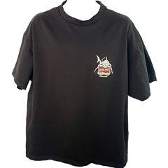 Hawaii Bite Me Shark Graphic T-Shirt Mens 2XL Black Short Sleeve Cotton