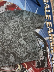 Defcon AOP Shirt Hacker Convention Def Con All Over Print Men’s Large Logo Rare