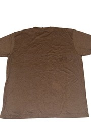 Mercedes Next Level CVC Crew Brown Logo T-Shirt
