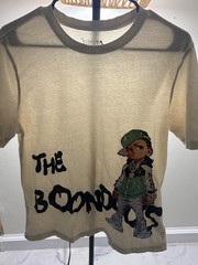 The Boondocks Riley Freeman Men’s M Beige Graphic Crew Neck Short Sleeve Tee