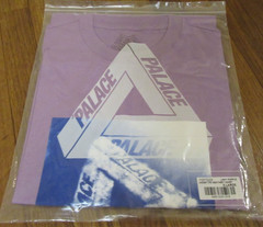 Palace Under The Weather Tee T-Shirt Size XL Light Purple Palace Skateboards New
