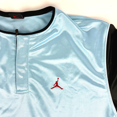 Vintage Nike Air Jordan Warmup Jersey 1990s Jumpman Logo Relaxed Fit Mens Size L