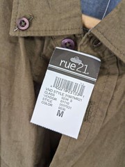 Carbon NWT Men’s Size Medium Shirt Brown