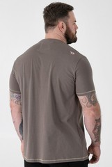 D555 SURFING BEAR PRINT T SHIRT – KHAKI BIG SIZE 2XL 3XL 4XL 5XL 6XL