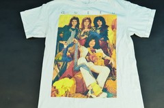 Queen Classic Rock Band Freddie Mercury White Band Shirt Official Medium