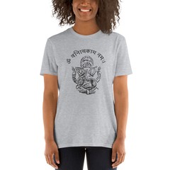 Ganesh Unisex Shirt, Lord Ganesha Hindu Elephant God Gift, Om Mantra Ganpati