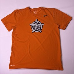 The Nike Tee OK State Cowboys Mens Medium OSU Logo Orange T-Shirt NCAA College