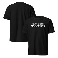Bitcoin Satoshi Nakamoto Tee Trader Crypto T-Shirt