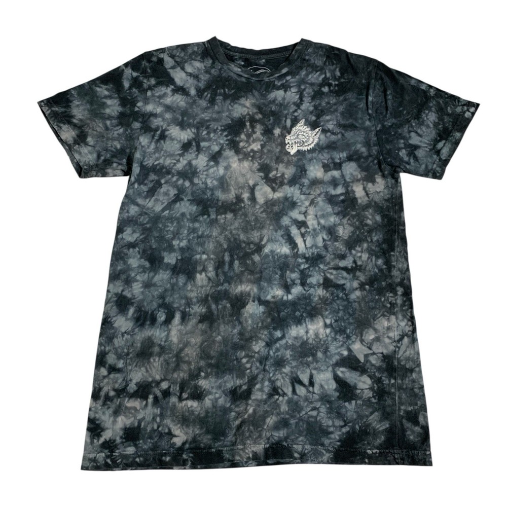 Lurking Class Sketchy Tank T Shirt Mens Medium Gray Tie Dye Back Graphic