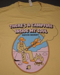 Kevin Morby Shirt Mens Medium Yellow Campfire Inside My Soul Music Band Tee