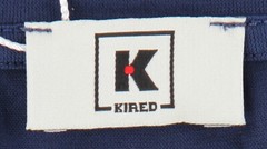 Kired Blue Solid Crewneck Cotton T-Shirt – Extra Slim – (KR6120233)