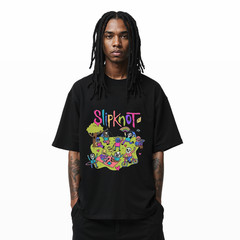 Slipknot Cartoon Parody T-Shirt – Funny Cute Band Graphic Tee A474
