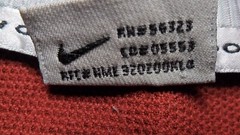 Large Vintage Tiger Woods Nike Damaged/Snag Polo Shirt