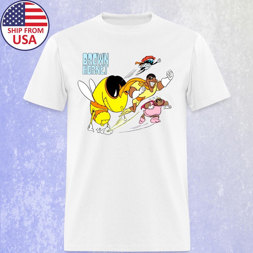 Fat Albert and the Cosby Kids The Brown Hornet Men’s White Size S-5XL