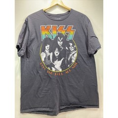 KISS Band Rock and Roll All Nite Shirt Men’s XL 48 Chest Gray Graphic Tee