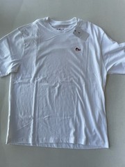 NWT Nike Air Jordan Sneaker Patch T-Shirt Men X-Large White Short Sleeve