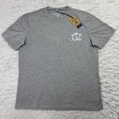 NWT Chubbies Shirt Mens Large Gray Triple Palm Graphic Short Sleeve T Shirt L
