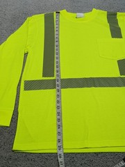 Pepsi Wearguard Aramark Reflective Shirt Safety Workwear Long Sleeve Neon Medium