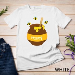 Honey Pot Cute Bee Buzzing Beehive Flying Funny Beekeeping Unisex T-shirt