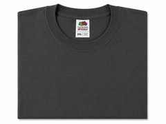Fruit of the Loom 5-Pack Heavy Cotton HD T-Shirts Size 2XL – 4 Black & 1 Gray