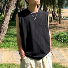 Men’s Vest Casual Daily Holiday O Neck Regular Slight Stretch Vacation