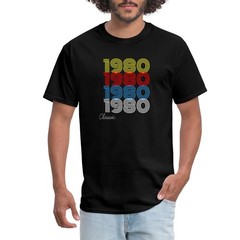 Vintage 1980 Birthday Men’s T-Shirt